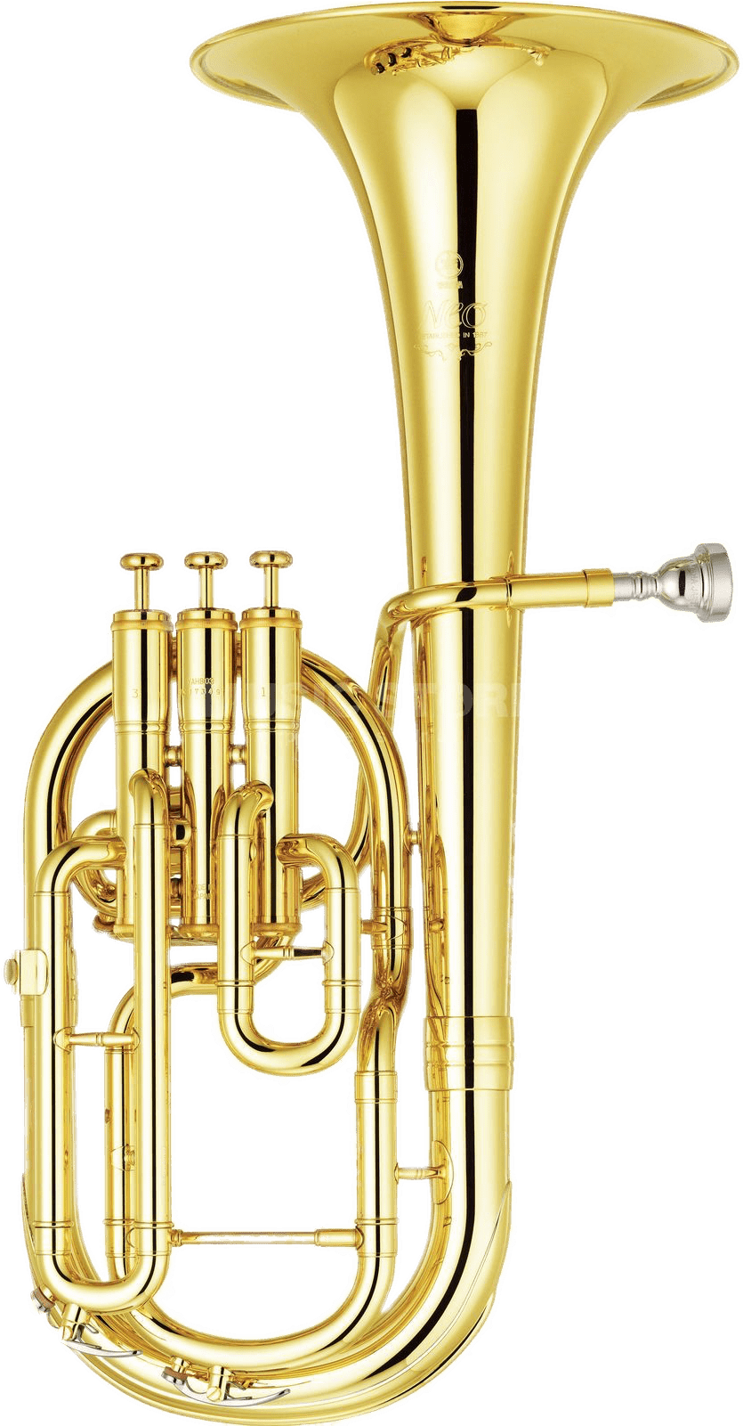 Yamaha Horn Png Stickpng - Brass Instruments Tenor Horn (1600x1600), Png Download