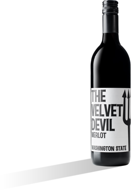 The Velvet Devil Is A Smooth Merlot By Charles Smith - Charles Smith The Velvet Devil Merlot (513x741), Png Download