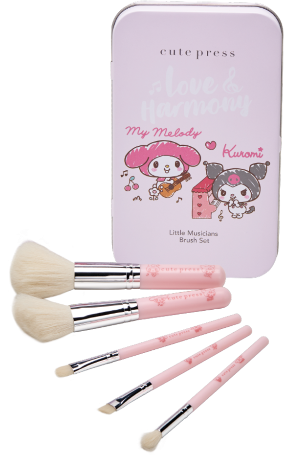Little Musicians Brush Set - Cute Press Melody Png (1200x1200), Png Download