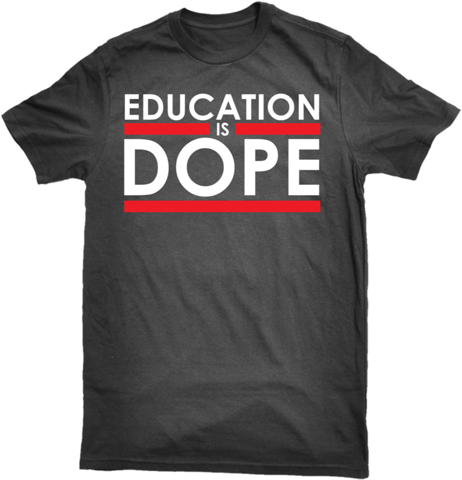 Image Of Education Is Dope Retro Shirt - Discord Hype Squad Merch (952x967), Png Download