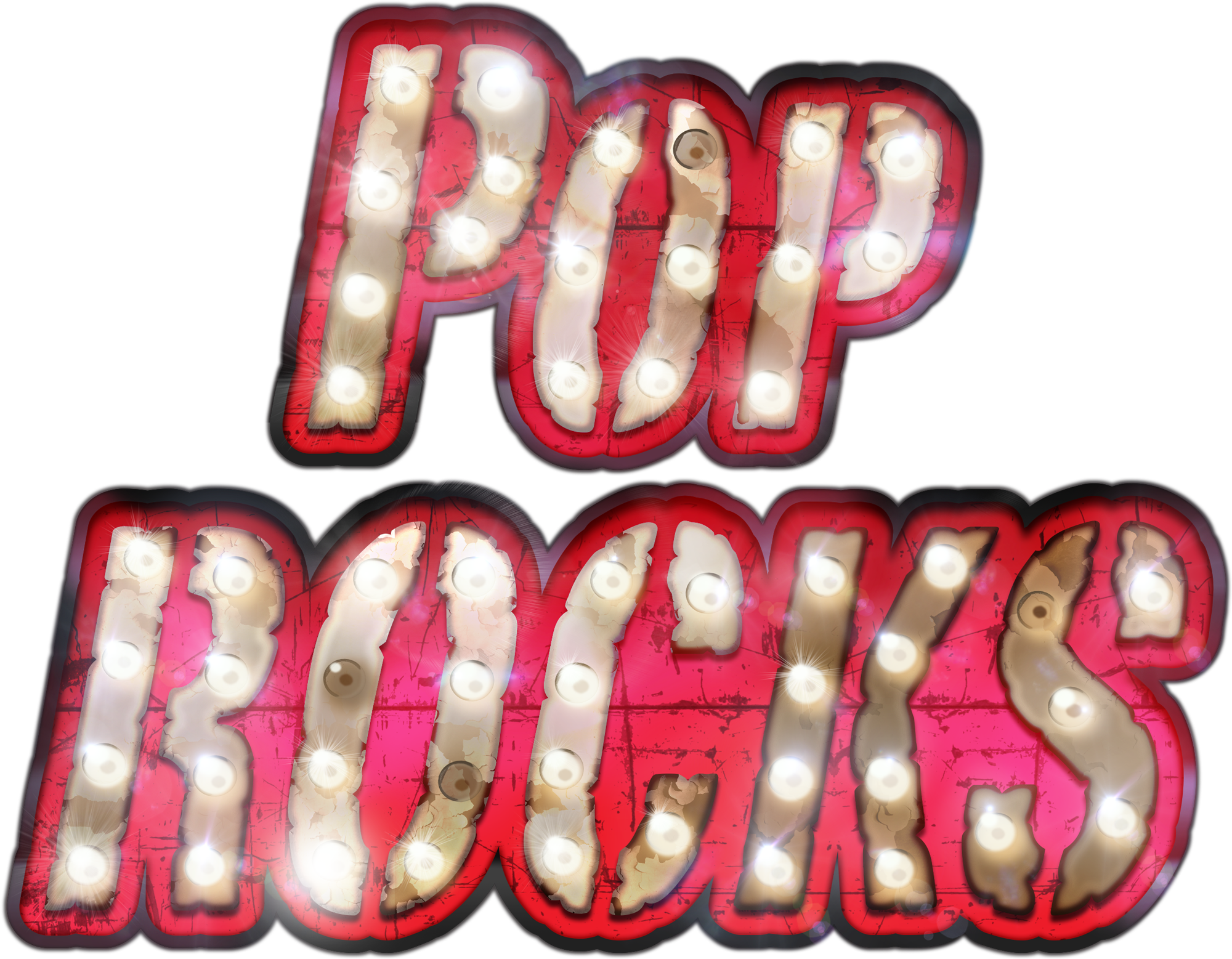 Poprocks Logo2015stacktn - Pop Rocks (2000x1557), Png Download