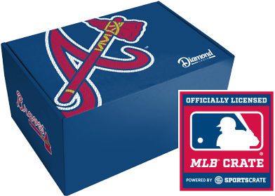 Atlanta Braves™ Diamond Crate - 14 Inch Diameter Yall Ball Washington Nationals Inflatable (500x280), Png Download
