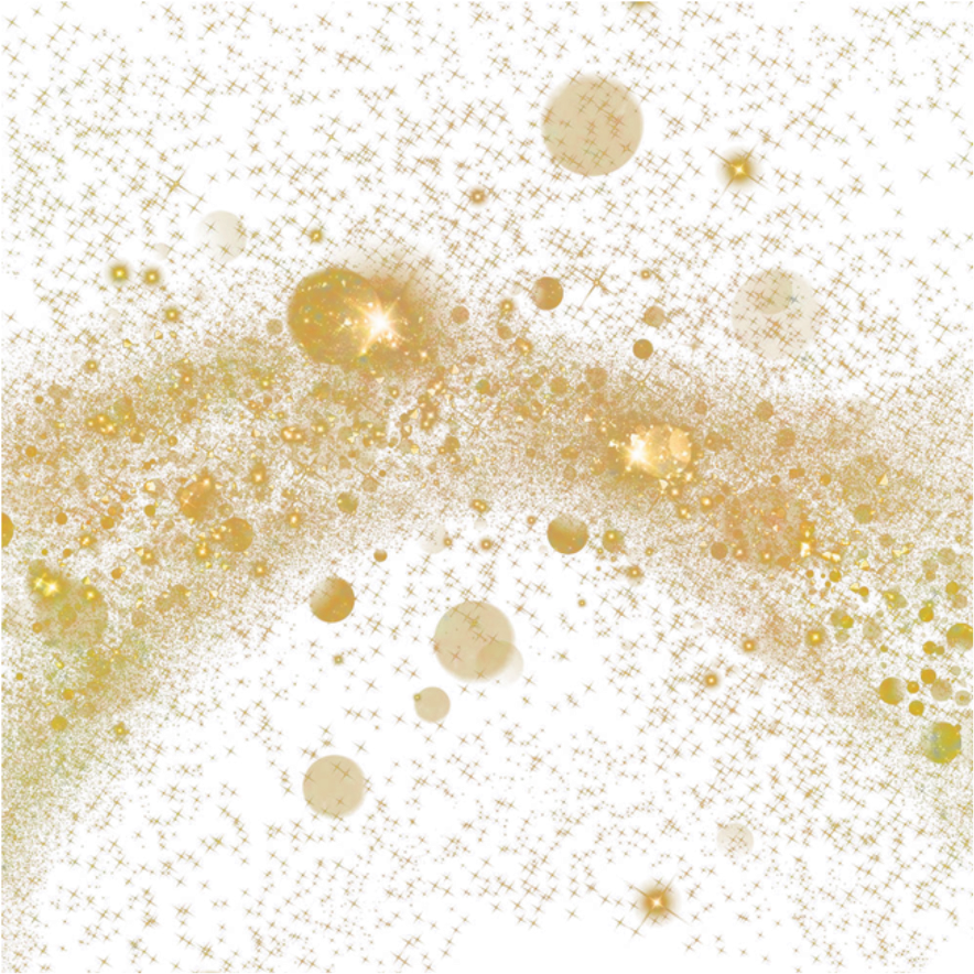 Ftestickers Effect Overlay Glitter Sparkle Gold - Portable Network Graphics (1024x1024), Png Download