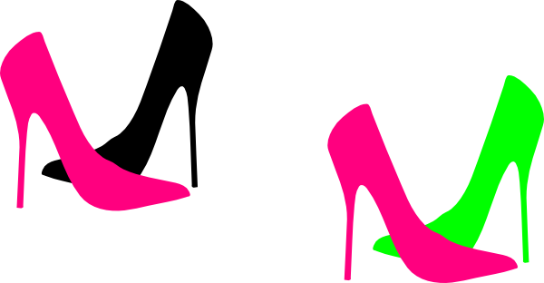 High Heel Heels Clip Art At Vector Clip Art Free - Heels Clipart (600x312), Png Download