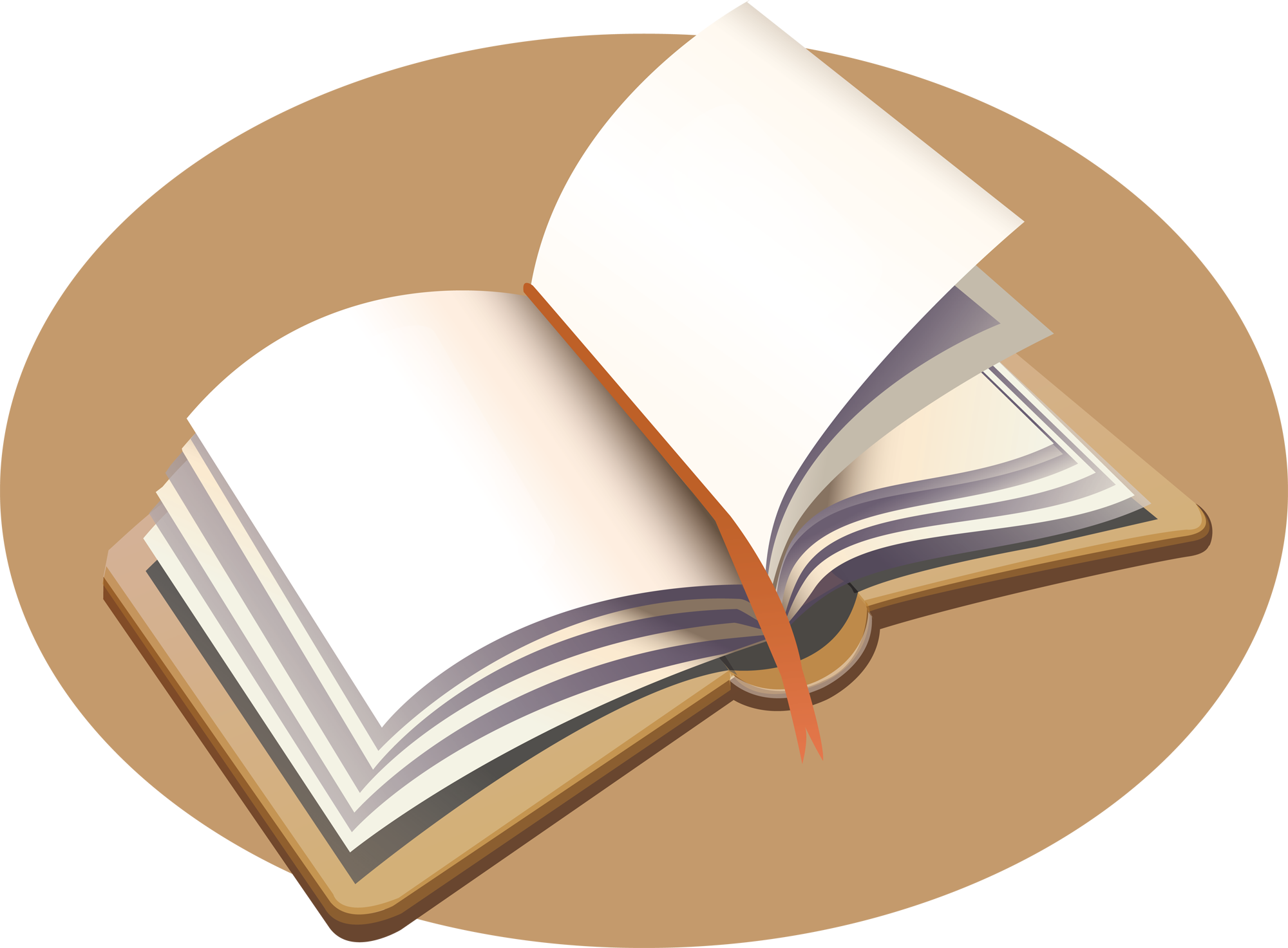 Picture Of An Open Book - Bible Clip Art Png (2000x1473), Png Download