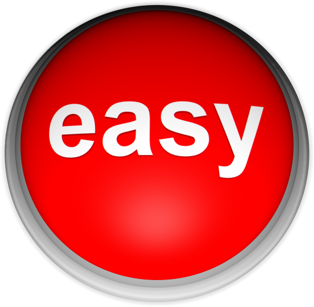 Easy - Illustration (618x604), Png Download