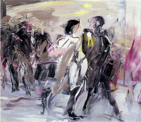 Women Shopping - Oil (800x800), Png Download