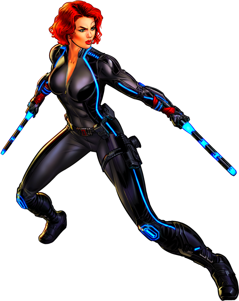 Vector Transparent Clip Art Wesomeness Hero - Black Widow Avengers Clipart (797x1003), Png Download