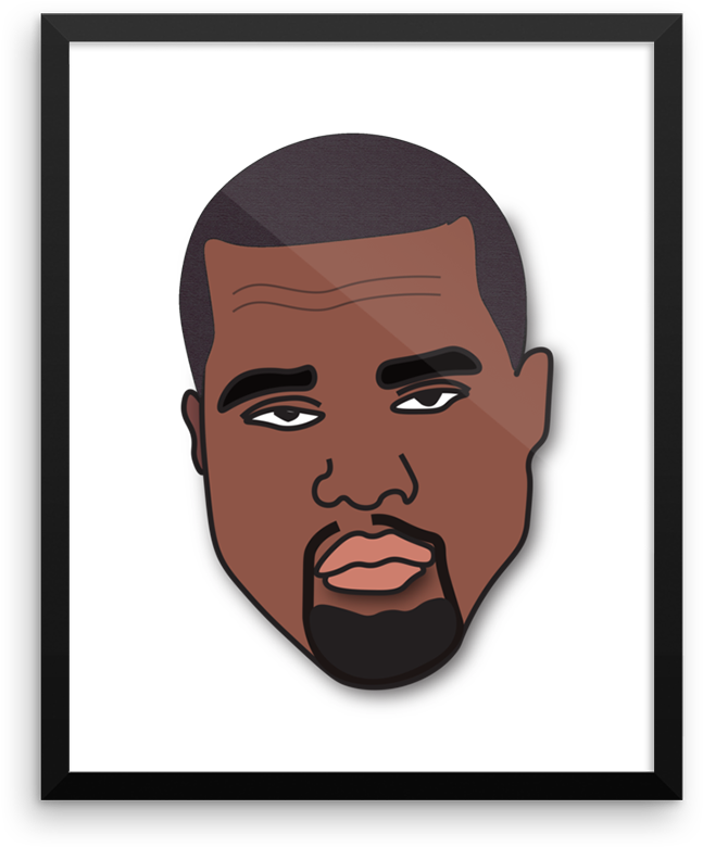 Previous - Kanye West (900x900), Png Download