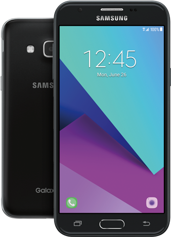 Samsung Galaxy J3 - Samsung Galaxy J3 Cspire (355x488), Png Download