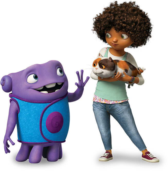 Home And Tip Stars - Home Dreamworks Pngs (720x698), Png Download