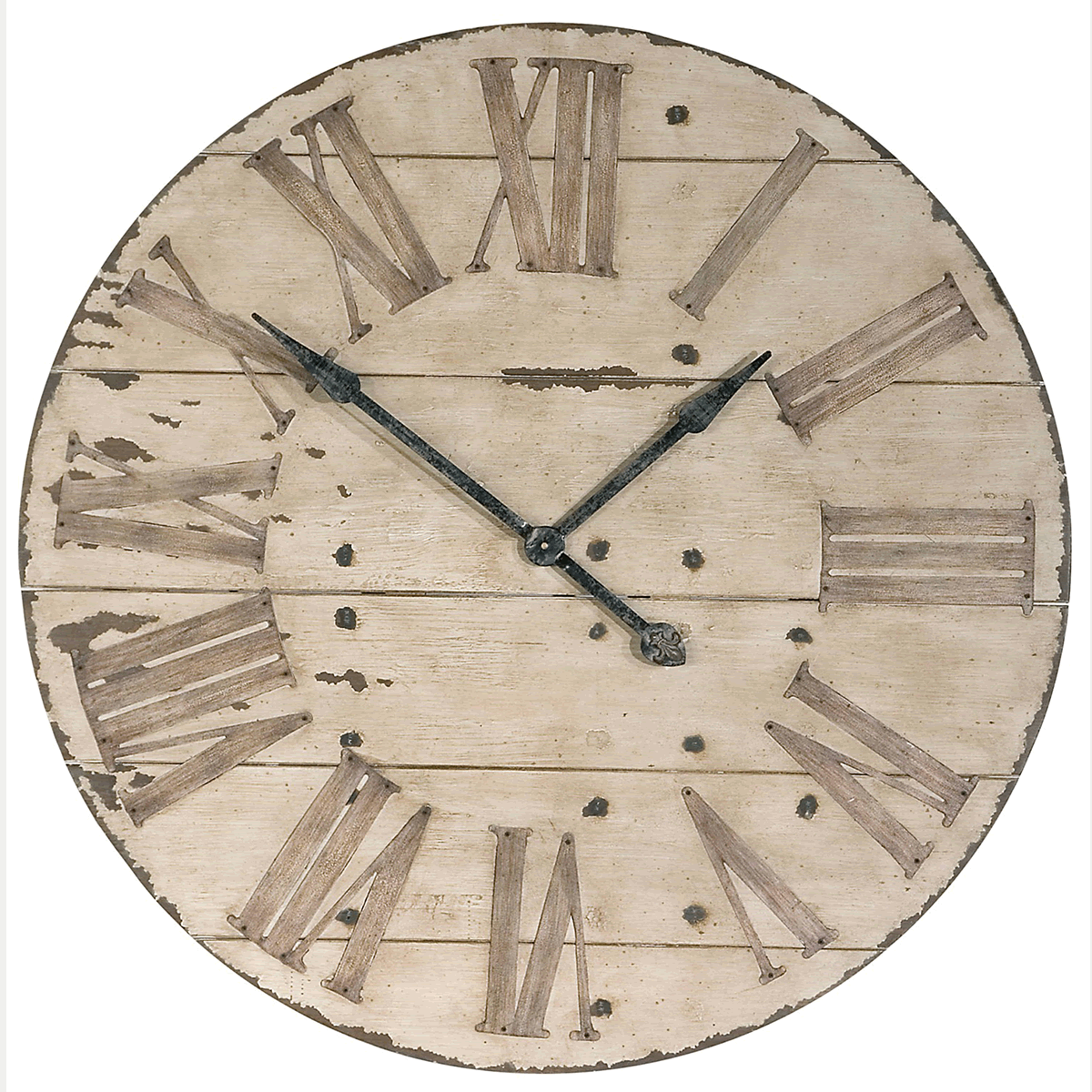 Wall Decor - Uttermost Harrington Clock, 36" (1200x1200), Png Download