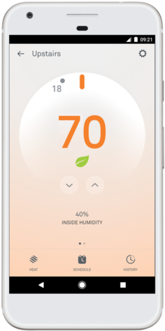 Nest Thermostat E (600x600), Png Download