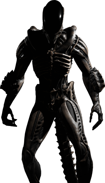 Mortal Kombat X Png - Alien Mortal Kombat X Png (344x600), Png Download