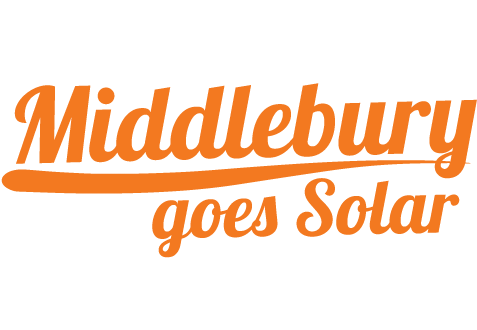 Middlebury Goes Solar Campaign Logo - Middlebury (500x342), Png Download