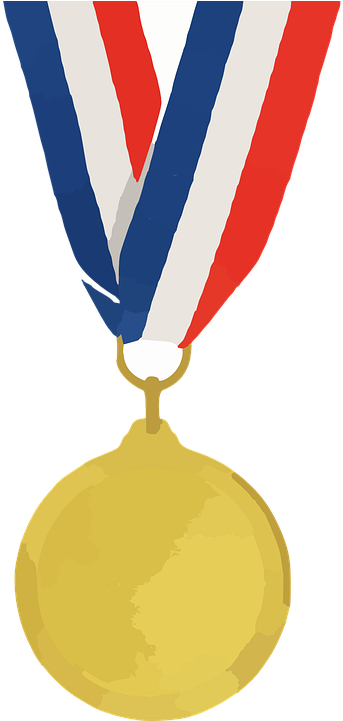 Medal - Rio Olympics 2016 Gold Medal By Signature Kisses 9781537048246 (360x720), Png Download