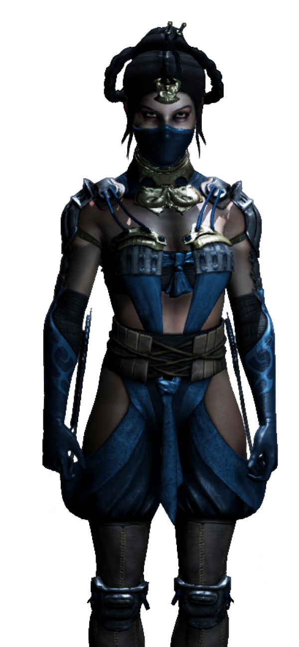 Thoughts On This Costume - Kitana Mortal Kombat X (600x1300), Png Download