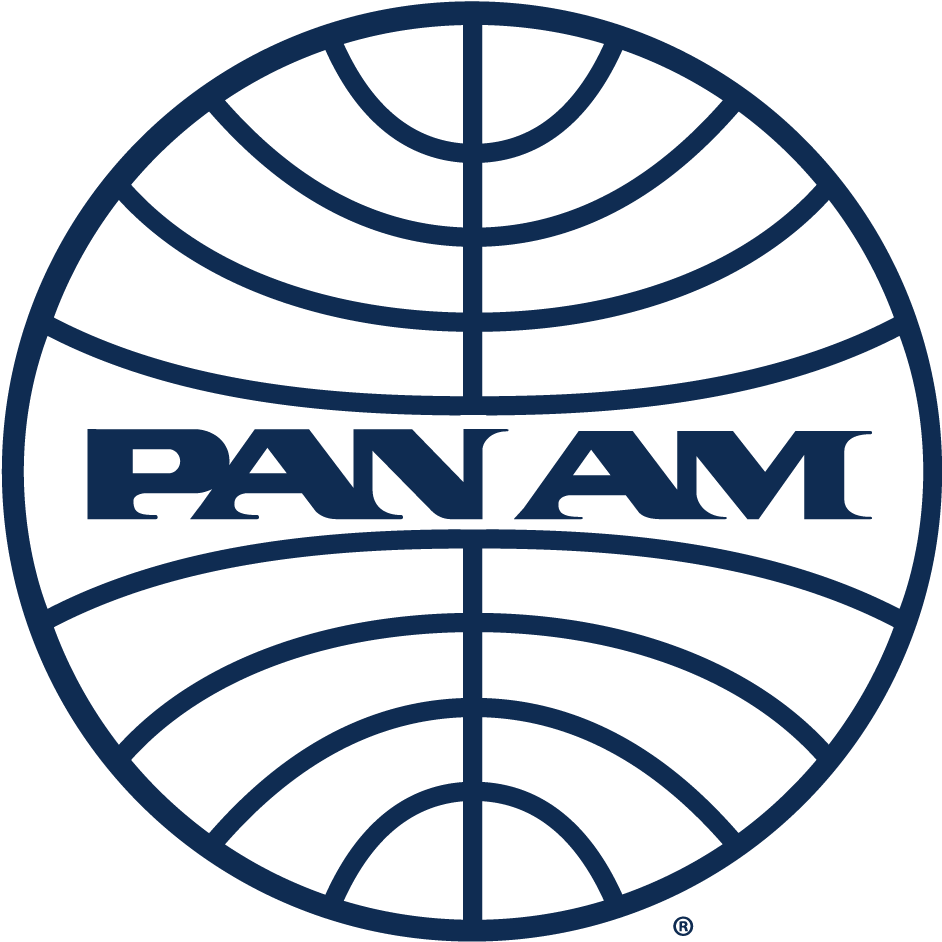 Brand Partners 011 - Pan Am Logo White (1250x1250), Png Download