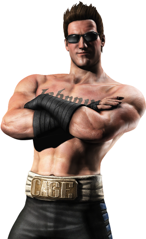 Mkx Mobile Renders - Mortal Kombat X Johnny Cage Png (894x894), Png Download