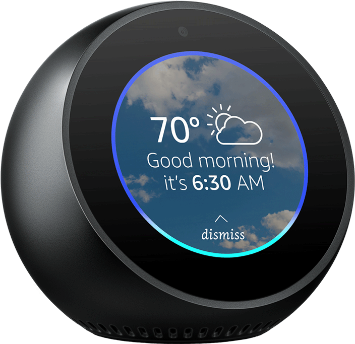 Gift Option Three - Amazon Echo Spot (1000x1000), Png Download
