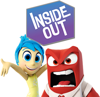 Inside Out Playset - Inside Out Iphone (356x356), Png Download