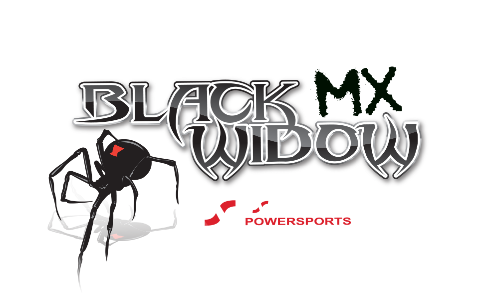 Black Widow Mx Series - Black Widow (972x599), Png Download