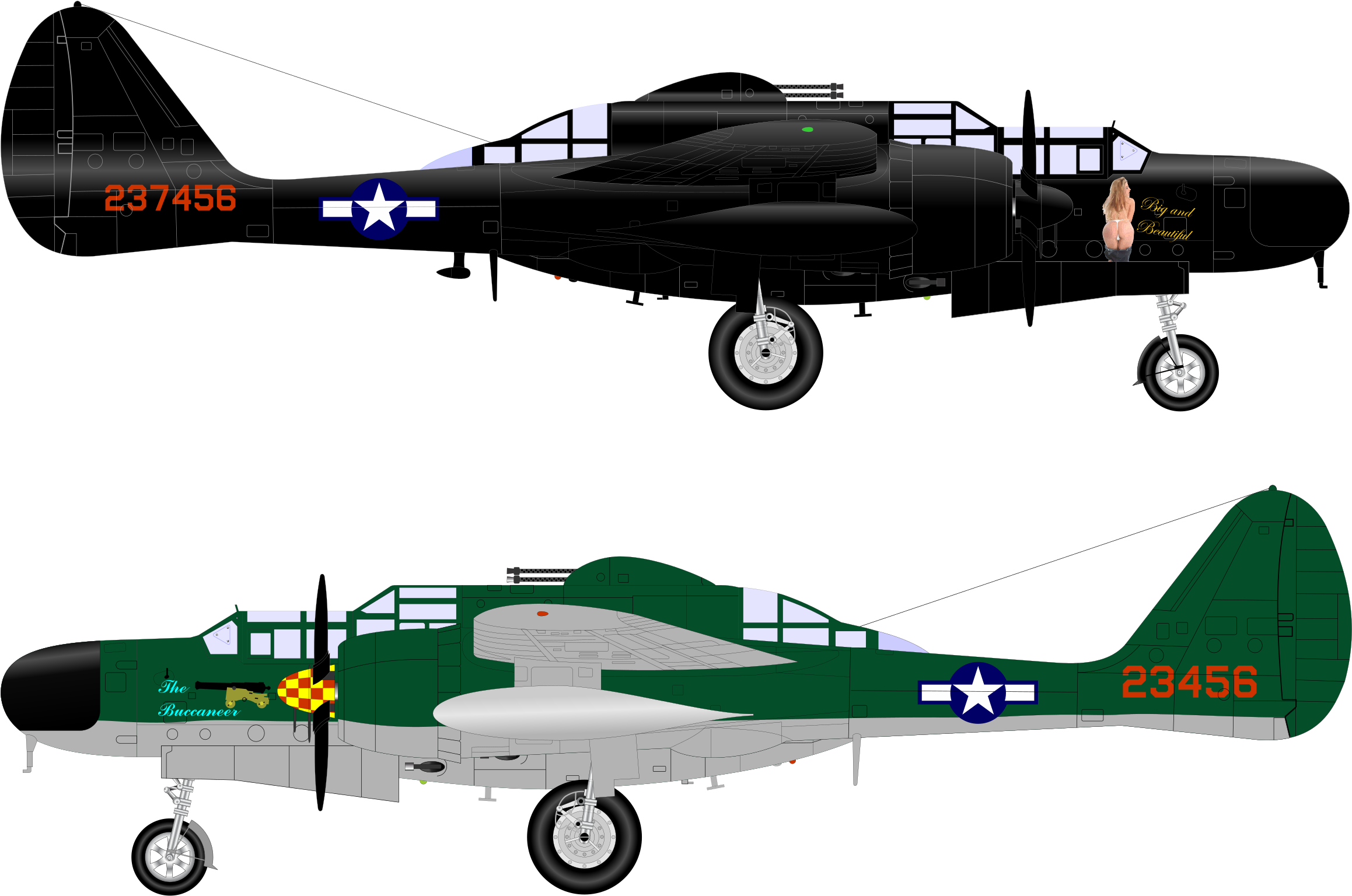 Big Image - Amerikanisches Weltkrieg-kämpfer-gewebe Stoff (2400x1855), Png Download