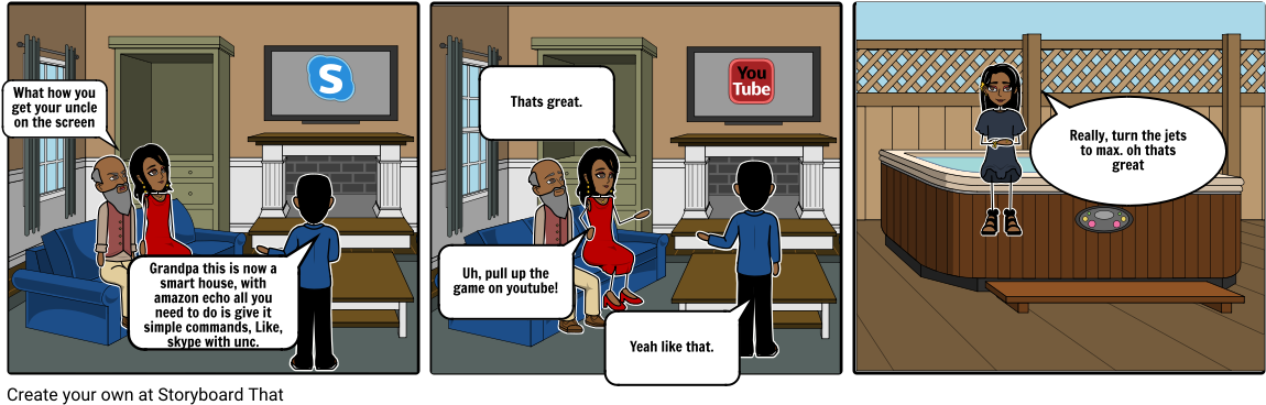 Amazon Echo House Of The Future - Amazon.com (1164x385), Png Download