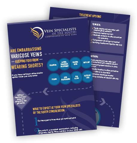 Varicose Veins - Brochure (499x503), Png Download