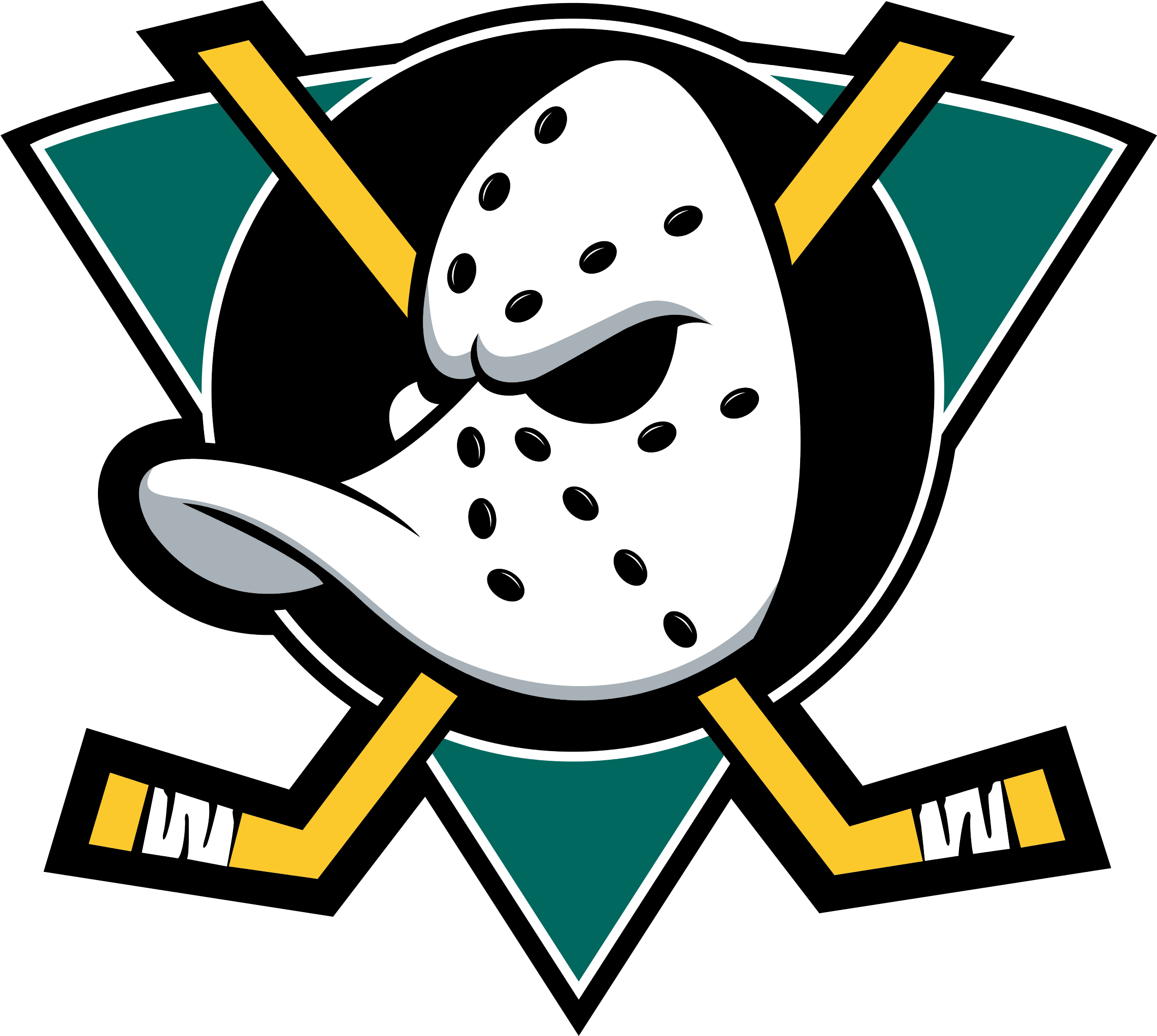 Mighty Ducks Primary Logo - Anaheim Ducks Logo (2278x2048), Png Download
