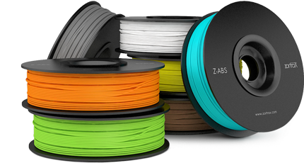 Z Abs Filament List - 3d Printing Filament (490x300), Png Download
