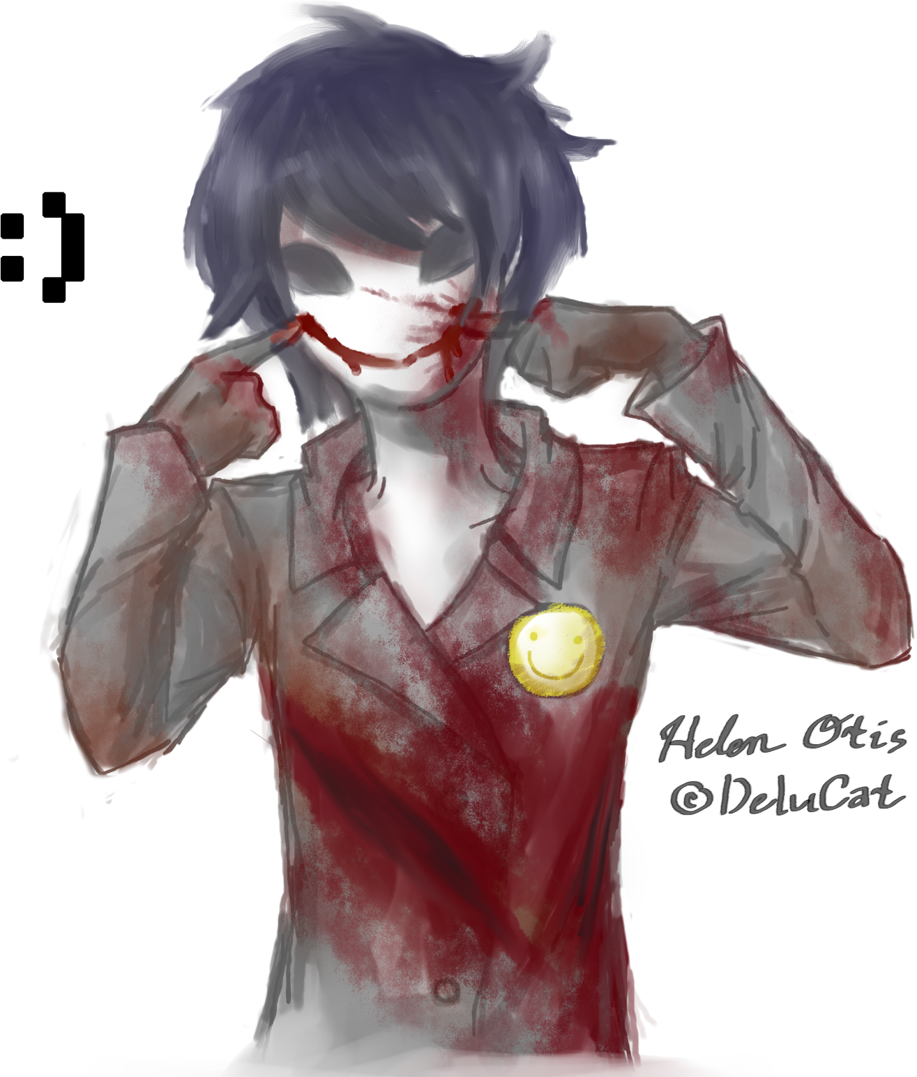 It Is My Underappreciated Man Guys - Bloody Painter Png (1315x1544), Png Download