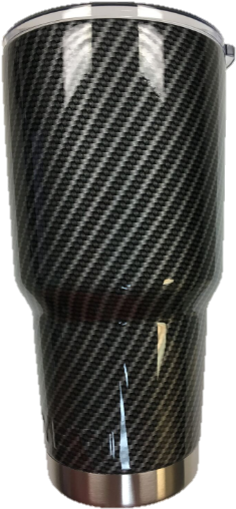 Carbon Fiber Tumbler (332x540), Png Download
