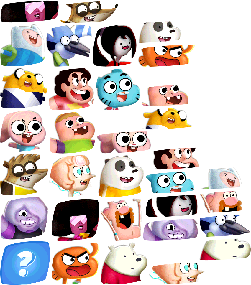 Click For Full Sized Image Portraits - Cartoon Network Superstar Soccer Goal (861x988), Png Download