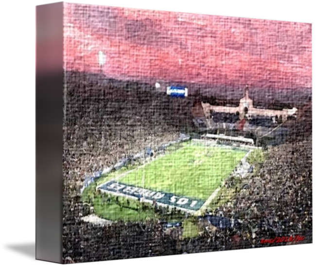 Watercolor Xyzzz" By Frank Crescenti - Soccer-specific Stadium (650x549), Png Download