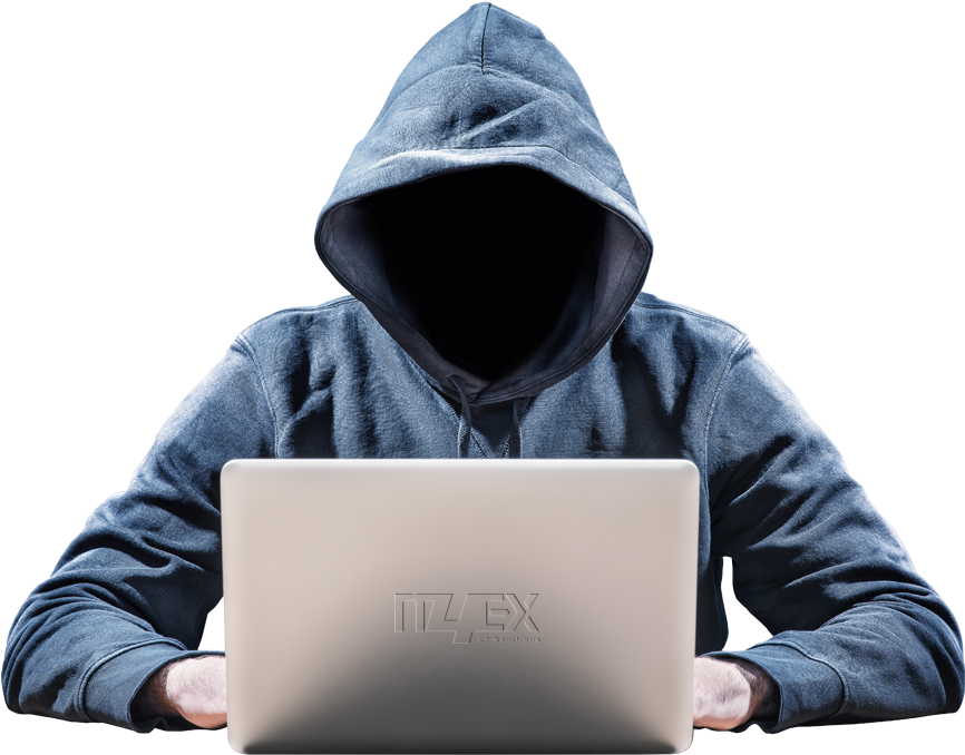 Hacker Png - Social Medias Dark Side (874x684), Png Download
