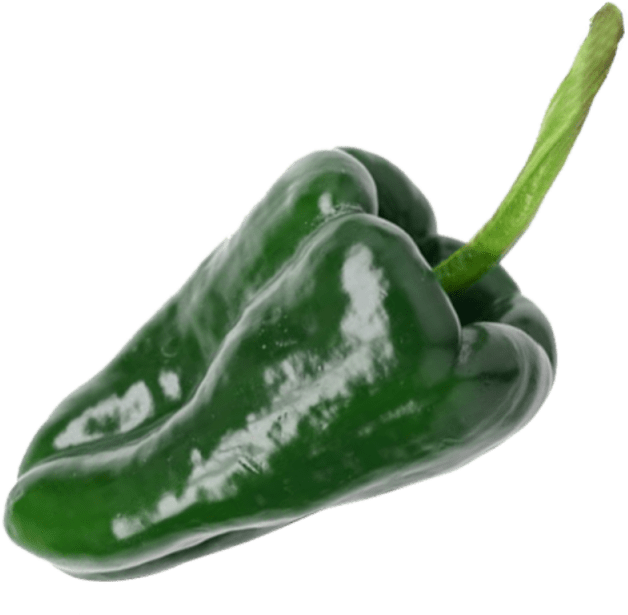 1 Unit - Poblano Chili (640x640), Png Download