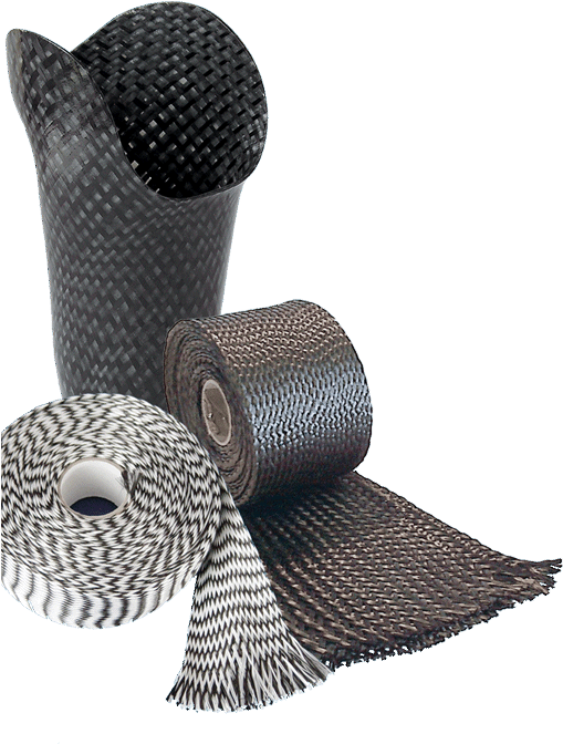 Carbon Fibre Braid - White Carbon Fiber Prosthetic Leg (560x705), Png Download