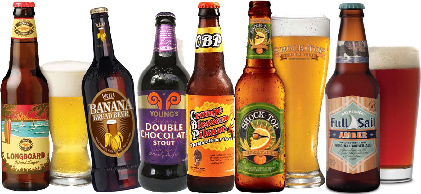 Wells Banana Bread Beer (bottle) (1378x631), Png Download