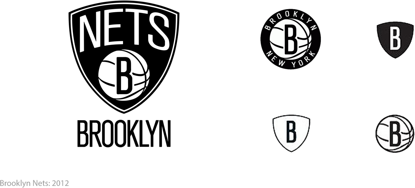 Sports Branding Nba New Logos Broolyn Nets - Coveroo Apple Iphone 6/6s Wood Thinshield Case With (1710x826), Png Download