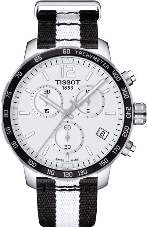 Tissot Brooklyn Nets Quickster Quartz Men's Chronograph - Tissot Nba Charlotte Hornets (555x840), Png Download