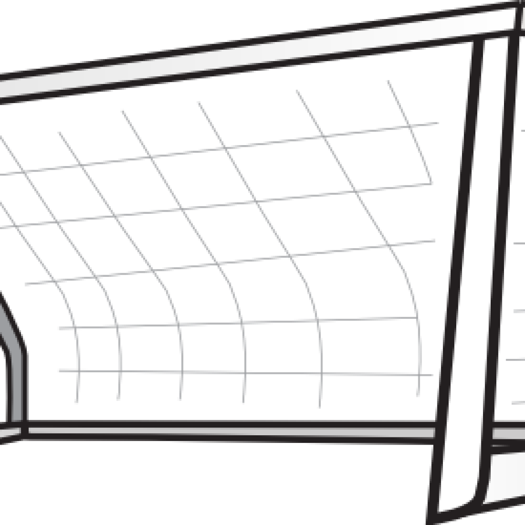Cat Hatenylo Com Soccer Animations - Soccer Goal Clipart (1024x1024), Png Download