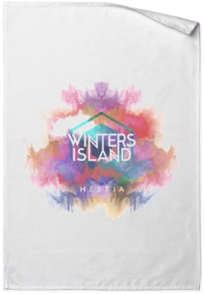 Hestia Ep - Tea Towel - Painting (480x506), Png Download