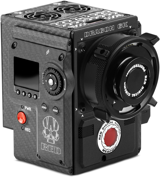 Red Carbon Fiber Weapon Tested By The Australian Cinematography - Red Weapon Forged Cf 6k (1200x617), Png Download