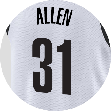 Brooklyn Nets Jarrett Allen - Brooklyn Nets (360x360), Png Download