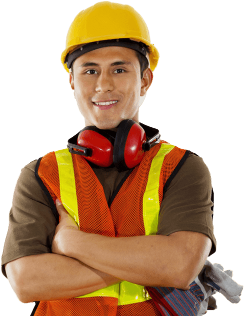 Construction Worker And Contractor - Brinno Action Cam Bcc100 Construction Camera (580x640), Png Download