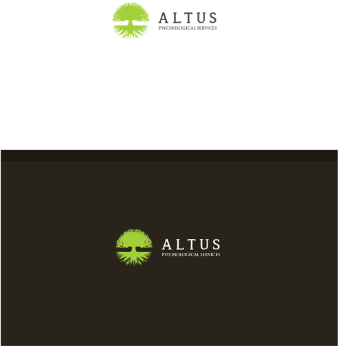 Tree Logo For Psychology Practice By Maulinart™ - Design (489x675), Png Download