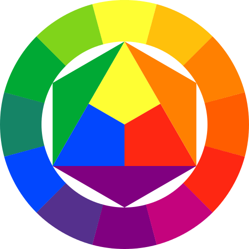Color Wheel - Online Printing - Chilliprinting - Primaire En Secundaire Kleuren (510x510), Png Download