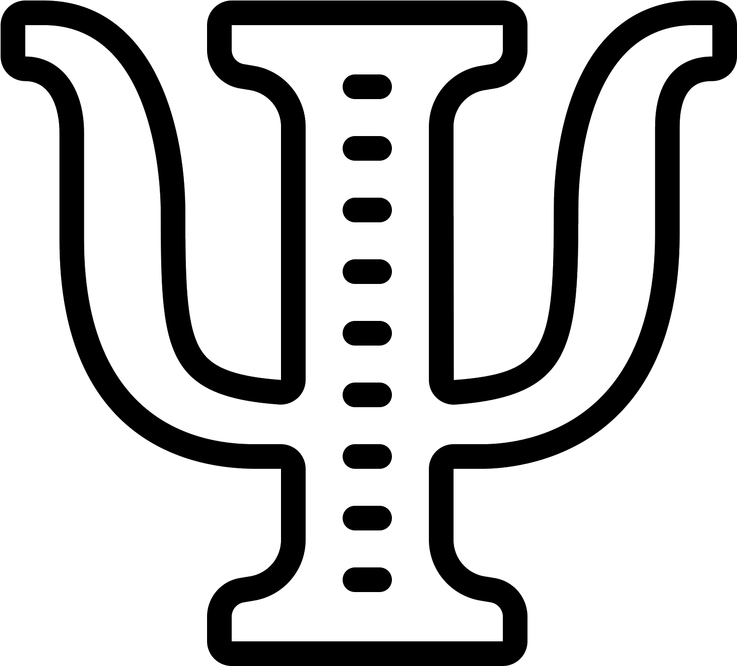 The Psychology Logo Is A Trident - Psychology (1600x1600), Png Download