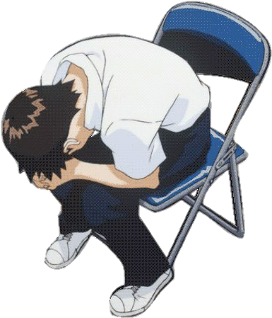 Sad Boy Sticker Png (500x513), Png Download